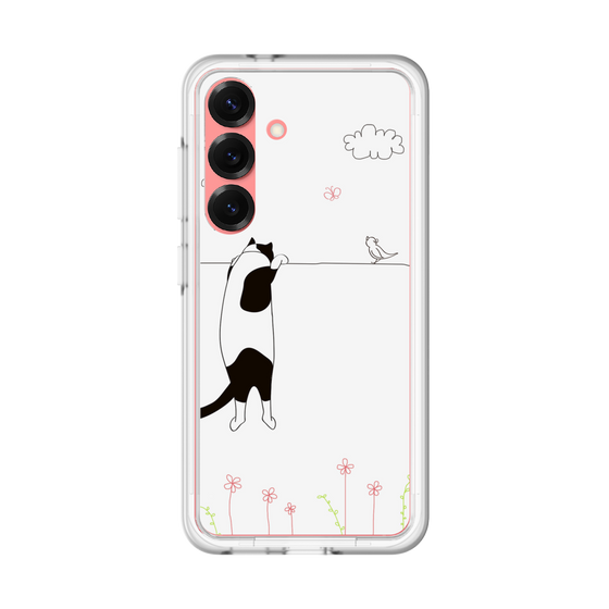 プレミアムパネル［ 夢中に覗く三毛ねこ ］