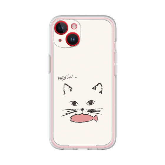 プレミアムパネル［ 食いしん坊なねこ - White ］