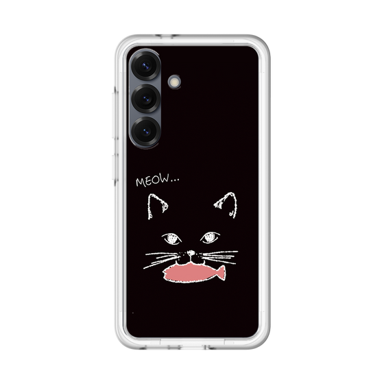 プレミアムパネル［ 食いしん坊なねこ - Black ］