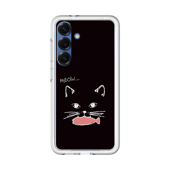プレミアムパネル［ 食いしん坊なねこ - Black ］