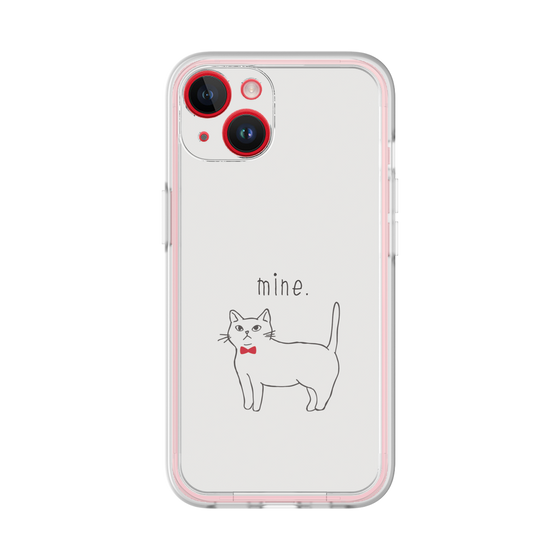 プレミアムパネル［ 蝶ネクタイねこ - White ］