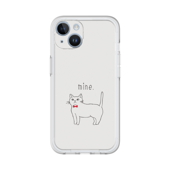プレミアムパネル［ 蝶ネクタイねこ - White ］