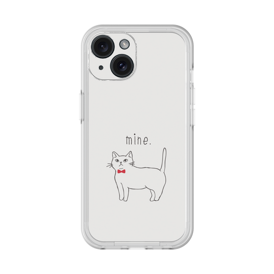 プレミアムパネル［ 蝶ネクタイねこ - White ］
