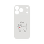 プレミアムパネル［ 蝶ネクタイねこ - White ］