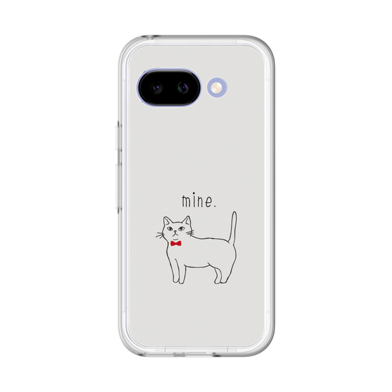プレミアムパネル［ 蝶ネクタイねこ - White ］