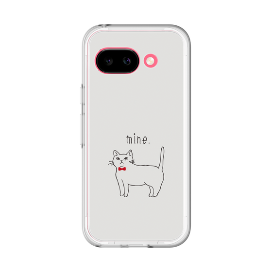 プレミアムパネル［ 蝶ネクタイねこ - White ］