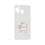 プレミアムパネル［ 蝶ネクタイねこ - White ］