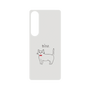 プレミアムパネル［ 蝶ネクタイねこ - White ］