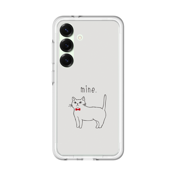 プレミアムパネル［ 蝶ネクタイねこ - White ］