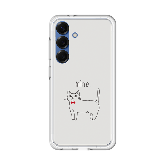プレミアムパネル［ 蝶ネクタイねこ - White ］
