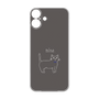 プレミアムパネル［ 蝶ネクタイねこ - Black ］