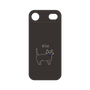 プレミアムパネル［ 蝶ネクタイねこ - Black ］