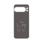 プレミアムパネル［ 蝶ネクタイねこ - Black ］