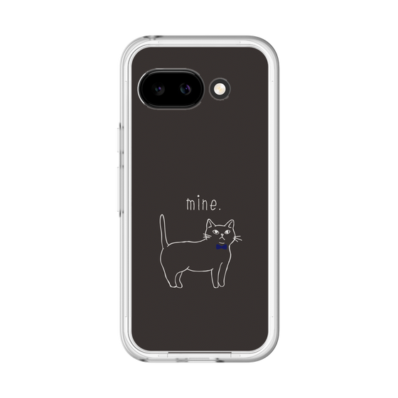 プレミアムパネル［ 蝶ネクタイねこ - Black ］