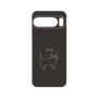 プレミアムパネル［ 蝶ネクタイねこ - Black ］