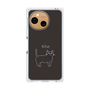 プレミアムパネル［ 蝶ネクタイねこ - Black ］