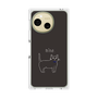 プレミアムパネル［ 蝶ネクタイねこ - Black ］