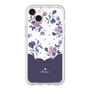 プレミアムパネル［ ツインドットフラワー - Navy ］