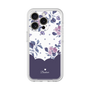 プレミアムパネル［ ツインドットフラワー - Navy ］
