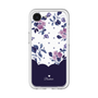 プレミアムパネル［ ツインドットフラワー - Navy ］