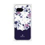 プレミアムパネル［ ツインドットフラワー - Navy ］