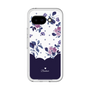 プレミアムパネル［ ツインドットフラワー - Navy ］