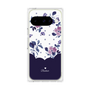 プレミアムパネル［ ツインドットフラワー - Navy ］