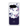 プレミアムパネル［ ツインドットフラワー - Navy ］
