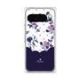 プレミアムパネル［ ツインドットフラワー - Navy ］