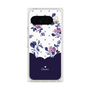 プレミアムパネル［ ツインドットフラワー - Navy ］