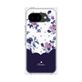 プレミアムパネル［ ツインドットフラワー - Navy ］