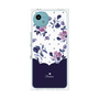プレミアムパネル［ ツインドットフラワー - Navy ］