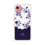 プレミアムパネル［ ツインドットフラワー - Navy ］