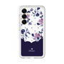 プレミアムパネル［ ツインドットフラワー - Navy ］