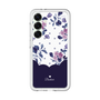 プレミアムパネル［ ツインドットフラワー - Navy ］