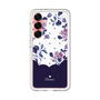プレミアムパネル［ ツインドットフラワー - Navy ］