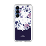 プレミアムパネル［ ツインドットフラワー - Navy ］
