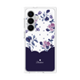 プレミアムパネル［ ツインドットフラワー - Navy ］