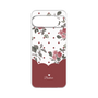 プレミアムパネル［ ツインドットフラワー - Red ］