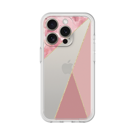 プレミアムパネル［ マーブルトライアングルパレット - Pink ］