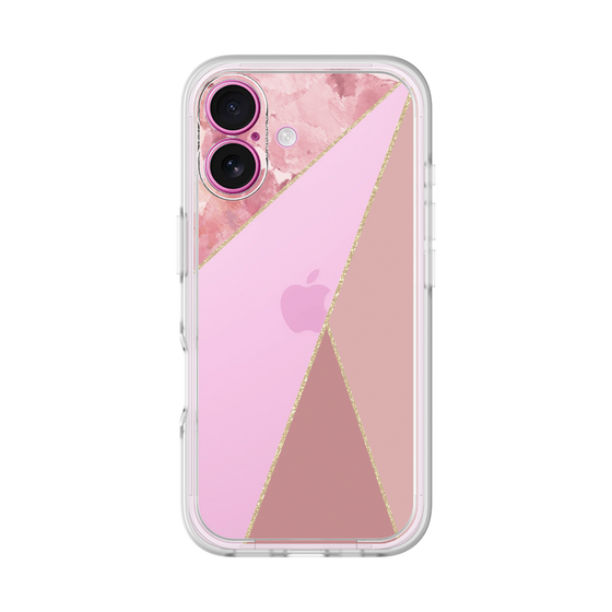 プレミアムパネル［ マーブルトライアングルパレット - Pink ］