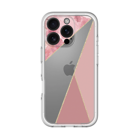 プレミアムパネル［ マーブルトライアングルパレット - Pink ］