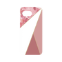 プレミアムパネル［ マーブルトライアングルパレット - Pink ］