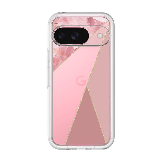 プレミアムパネル［ マーブルトライアングルパレット - Pink ］