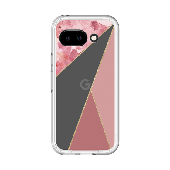 プレミアムパネル［ マーブルトライアングルパレット - Pink ］