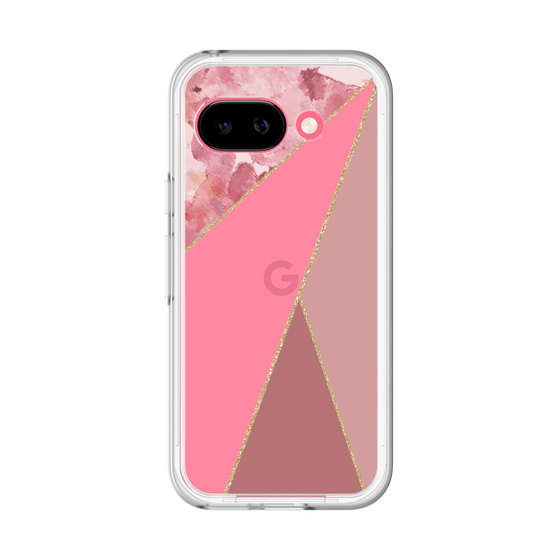 プレミアムパネル［ マーブルトライアングルパレット - Pink ］