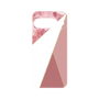 プレミアムパネル［ マーブルトライアングルパレット - Pink ］