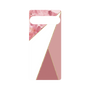 プレミアムパネル［ マーブルトライアングルパレット - Pink ］