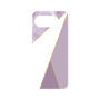 プレミアムパネル［ マーブルトライアングルパレット - Purple ］