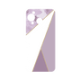 プレミアムパネル［ マーブルトライアングルパレット - Purple ］